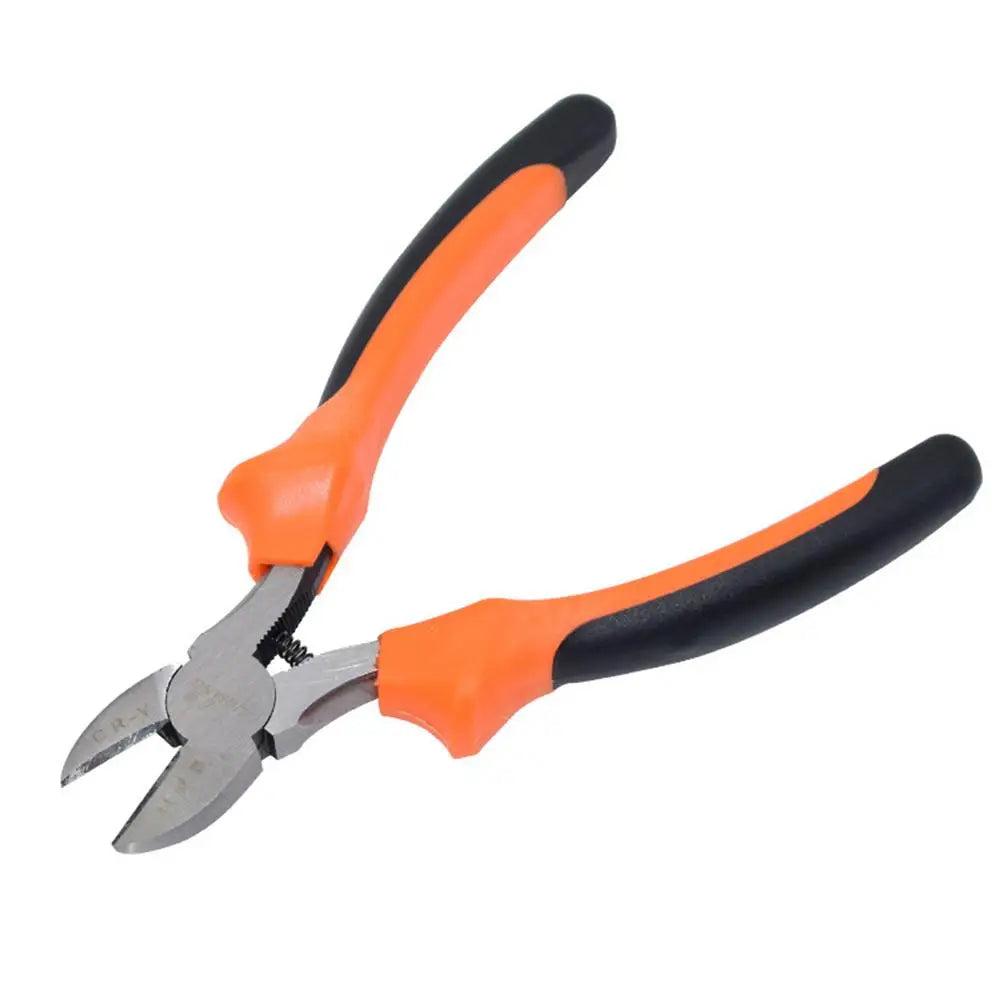 Precision Cutter Pliers 6 Inch Diagonal Wire Cutting Nippers Electronic Wire Cutter Pliers Wires Insulating Rubber Hand Tools