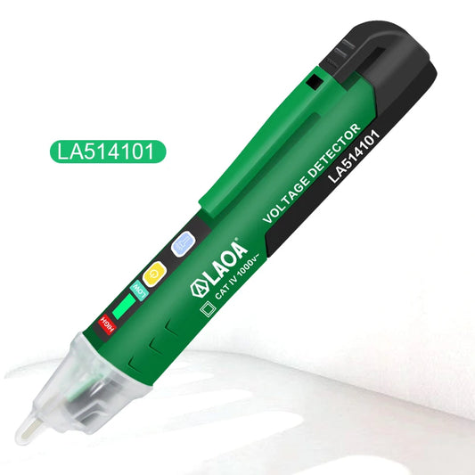 LAOA Voltage Meter Induction Probe Pen Detectors Smart Non-Contact Electric Sensor Tester Pen 90-1000V Current Electrician Tool